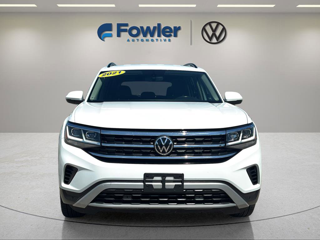 Used 2021 Volkswagen Atlas SE w/ Towing Package AWD/4WD image 2