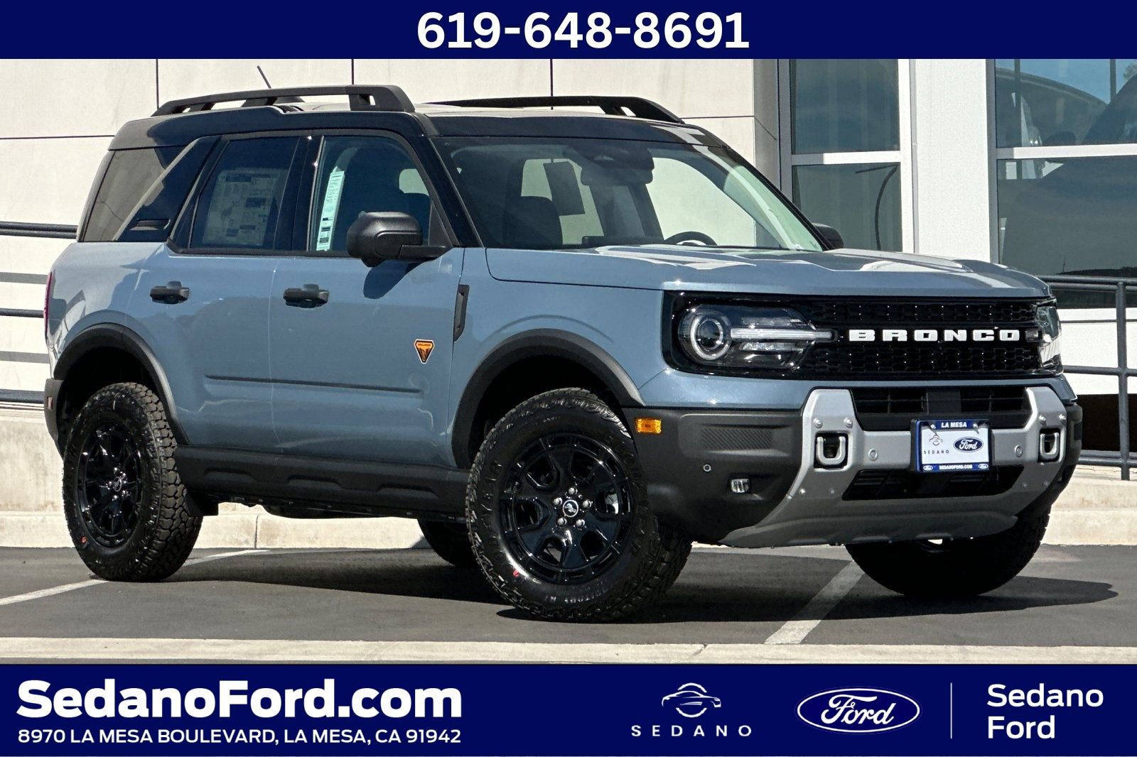 New 2026 Ford Bronco Sport Badlands w/ Sasquatch Badlands Package