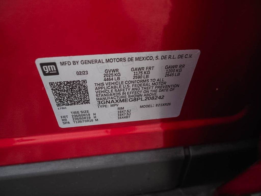 Used 2023 Chevrolet Equinox RS w/ RS Leather Package FWD image 41