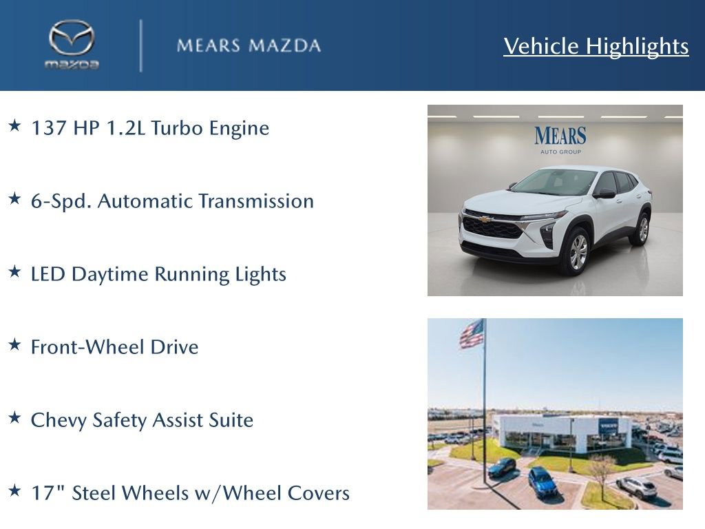 Used 2024 Chevrolet Trax LS image 2