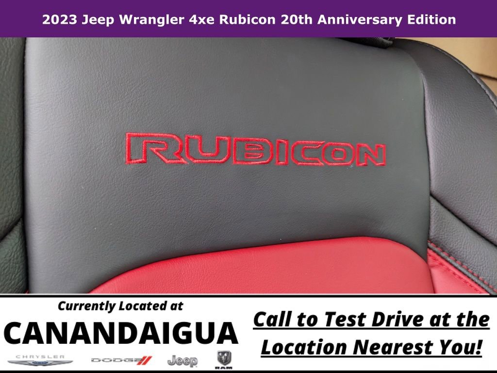 New 2023 Jeep Wrangler Unlimited Rubicon 4xe AWD/4WD image 13