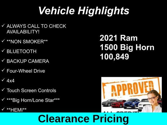 Used 2021 RAM 1500 Big Horn AWD/4WD image 10