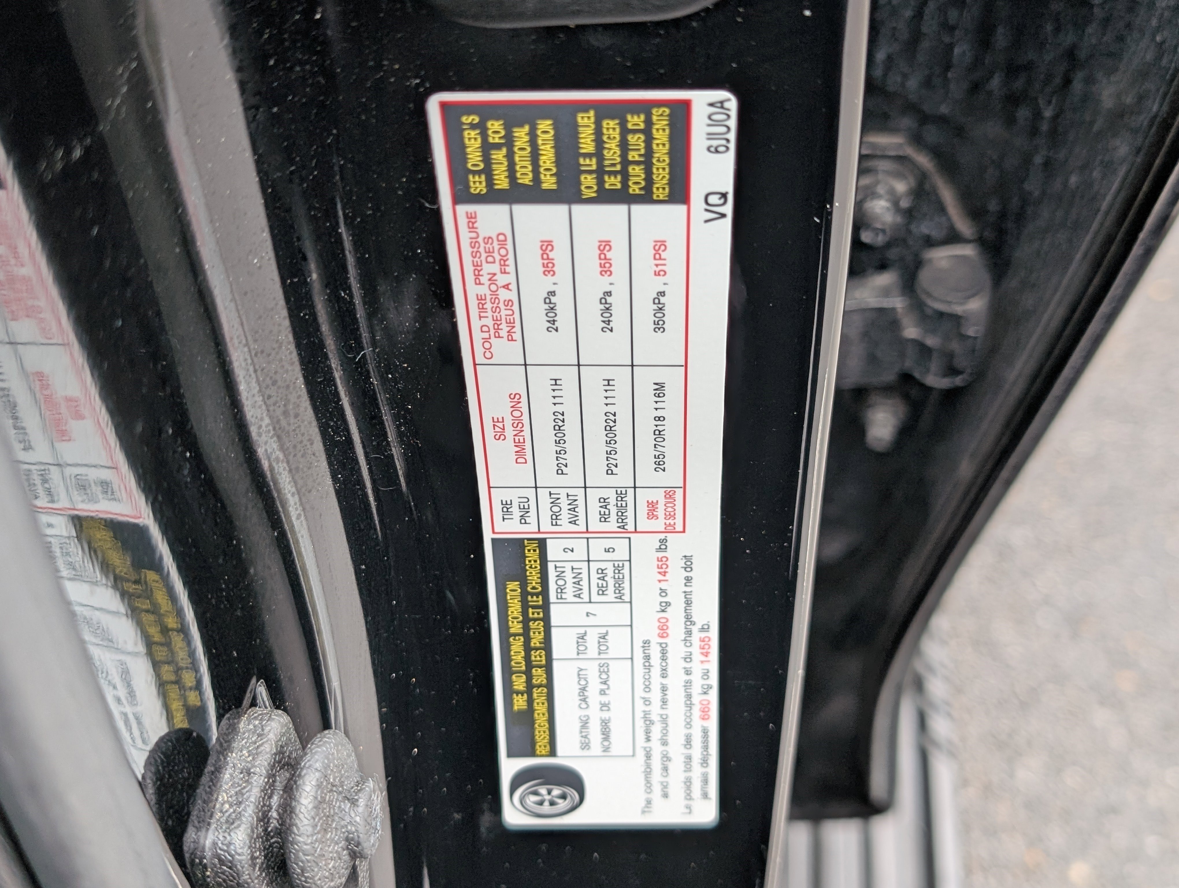 Used 2023 Nissan Armada Platinum w/ Captain's Chairs Package image 41