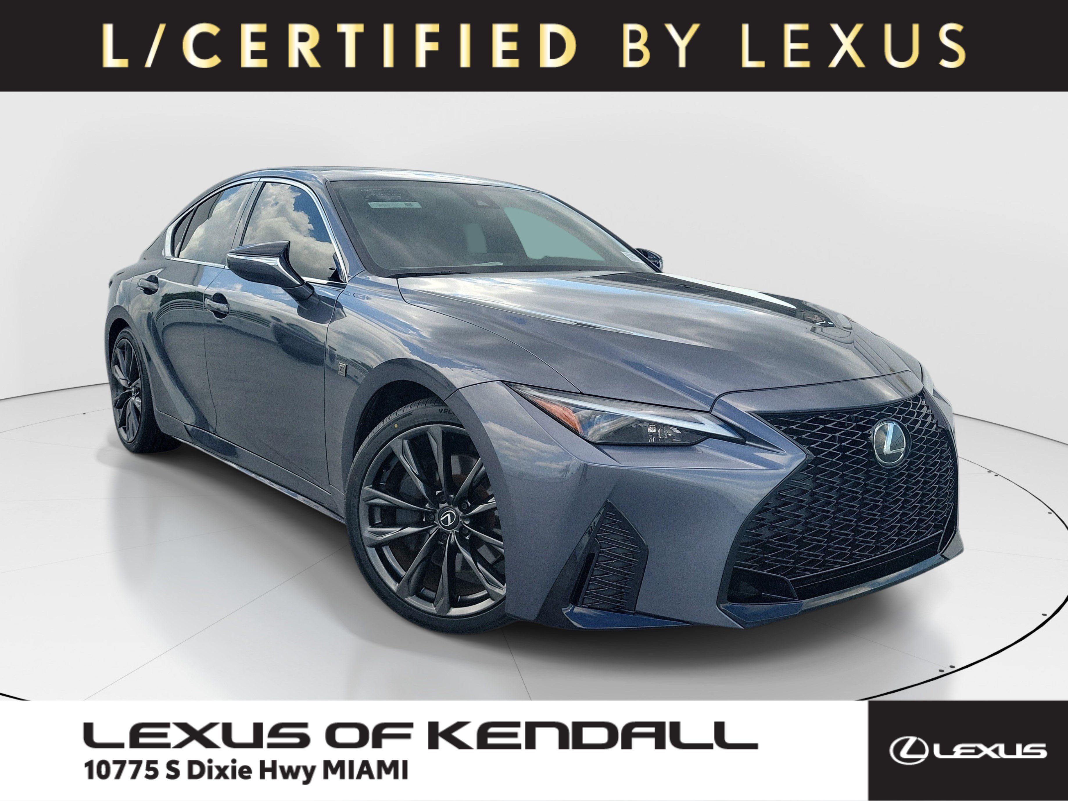 Certified 2025 Lexus IS 350 F Sport w/ Accessory Package 2