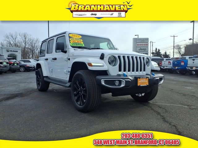 Certified 2023 Jeep Wrangler Unlimited Sahara w/ Cold Weather Group image 1