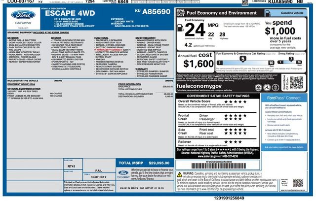 Used 2019 Ford Escape SE image 21