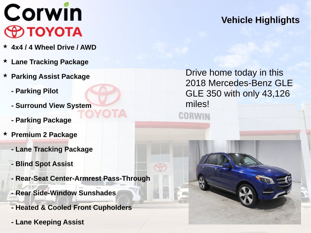Used 2018 Mercedes-Benz GLE 350 4MATIC image 6