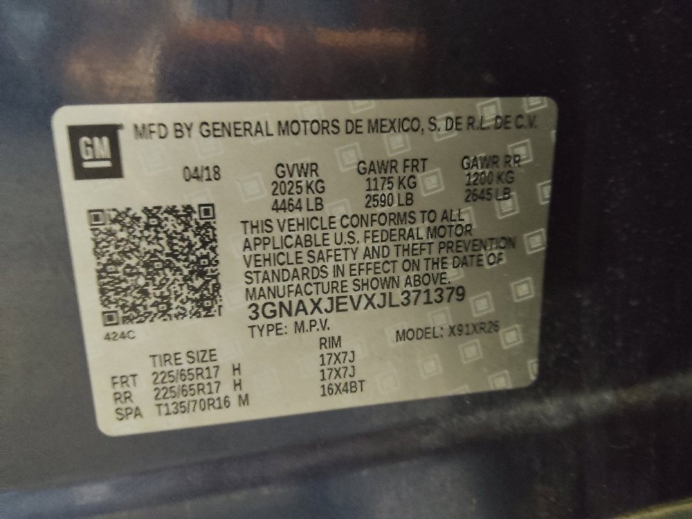 Used 2018 Chevrolet Equinox LT FWD image 33