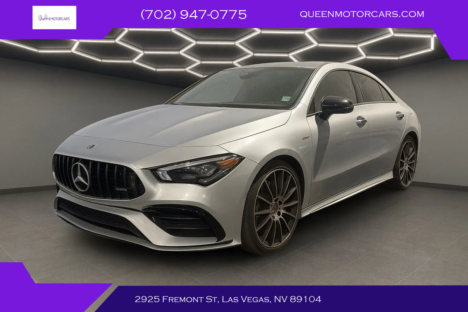 Used 2021 Mercedes-Benz CLA 35 AMG 4MATIC w/ Premium Package image 1