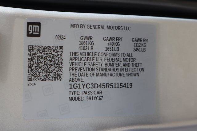 Certified 2024 Chevrolet Corvette Stingray Premium Conv w/ 3LT image 33