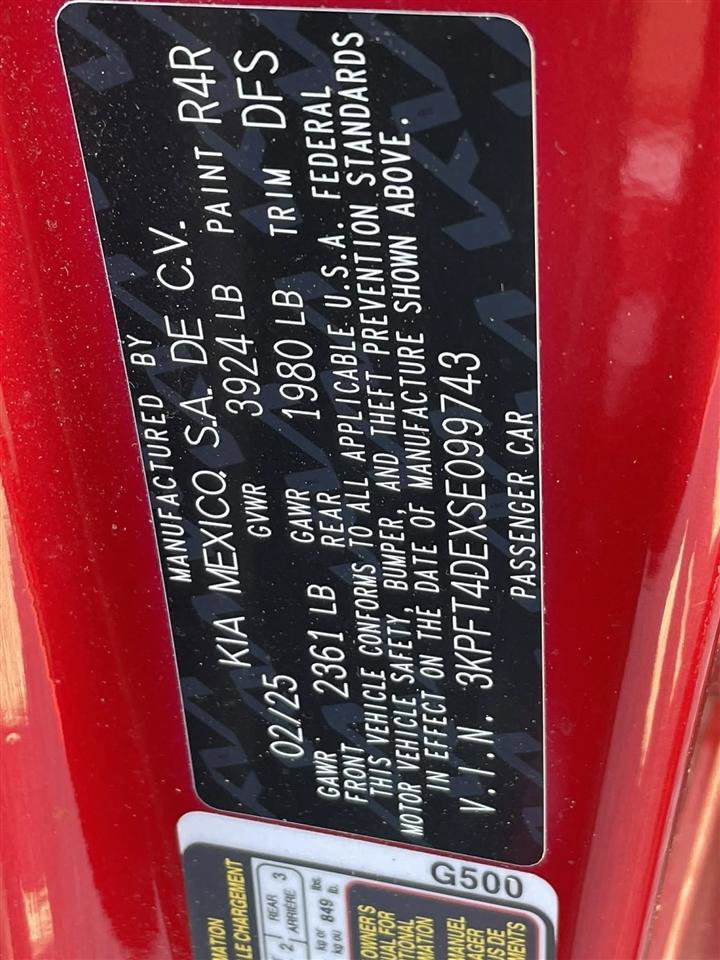 Used 2025 Kia K4 LX image 12