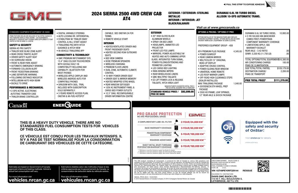 Used 2024 GMC Sierra 2500 AT4 w/ AT4 Premium Plus Package AWD/4WD image 2
