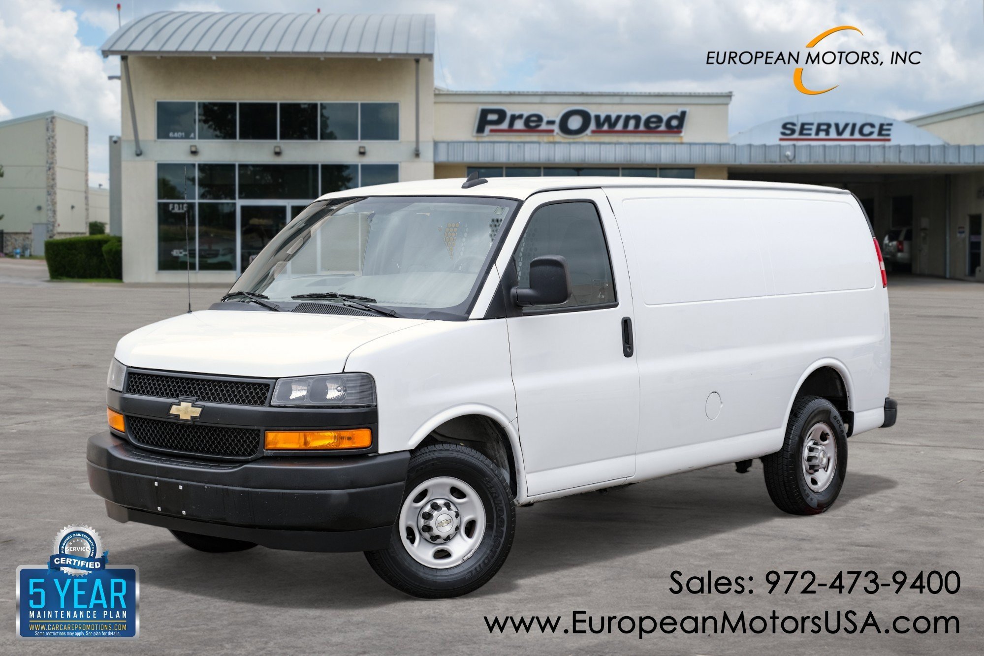 Used 2021 Chevrolet Express 2500 w/ Driver Convenience Package