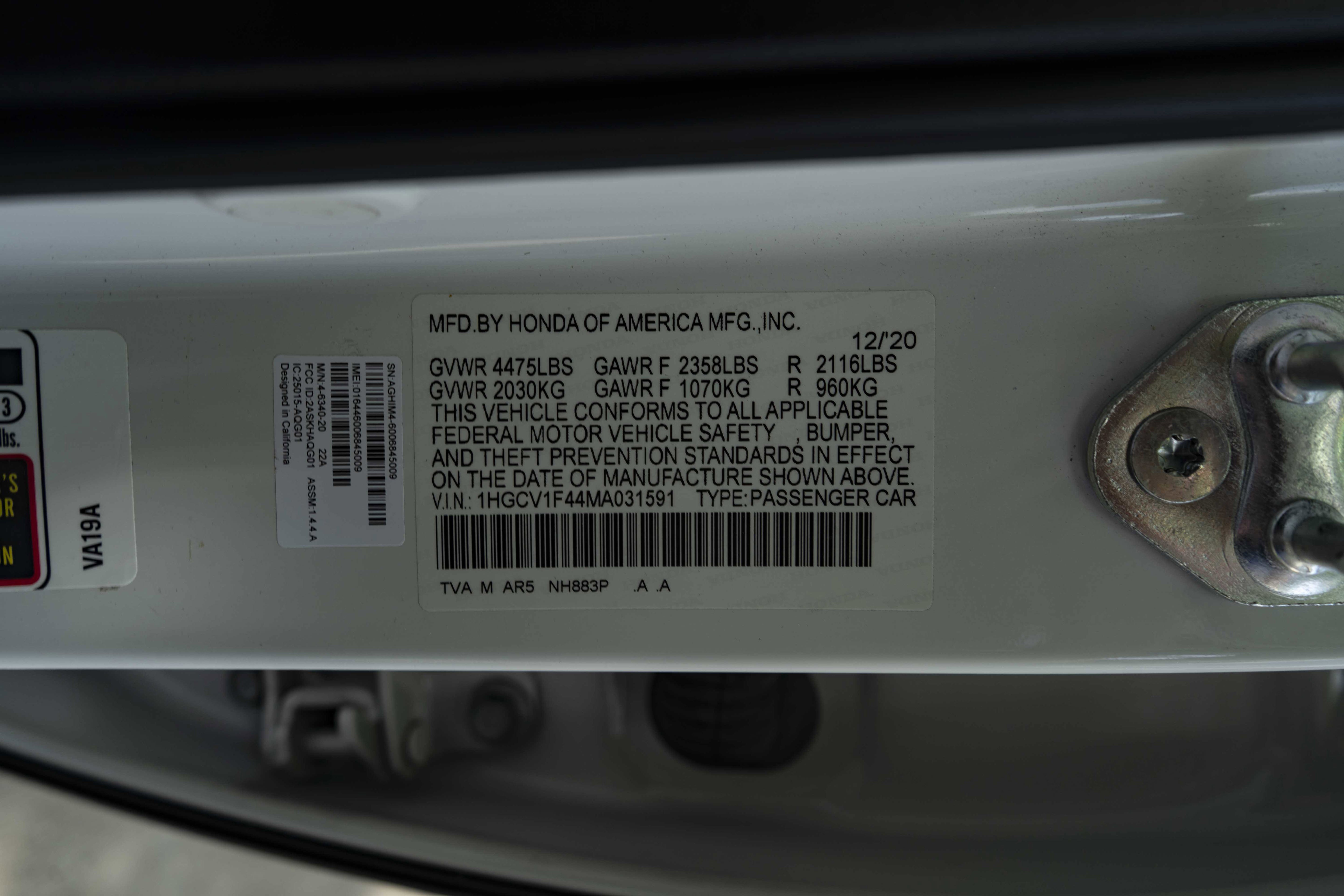 Used 2021 Honda Accord Sport Special Edition image 43