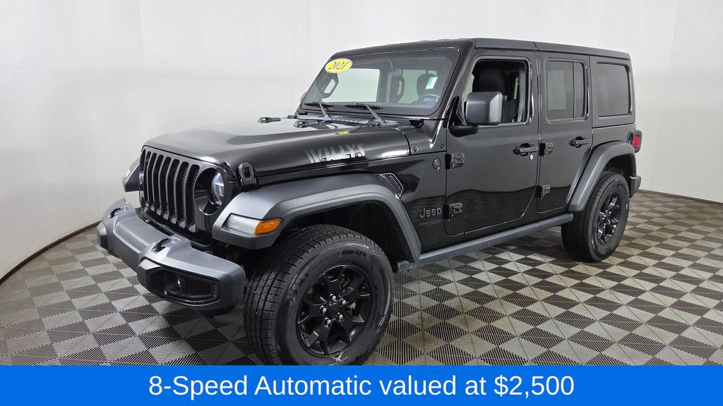 Used 2021 Jeep Wrangler Unlimited Sport AWD/4WD image 3