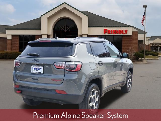Used 2022 Jeep Compass Trailhawk w/ Sun and Sound Group AWD/4WD image 4