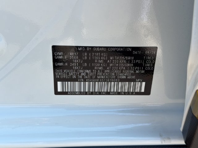 New 2026 Subaru Crosstrek 2.5i Sport AWD/4WD image 25