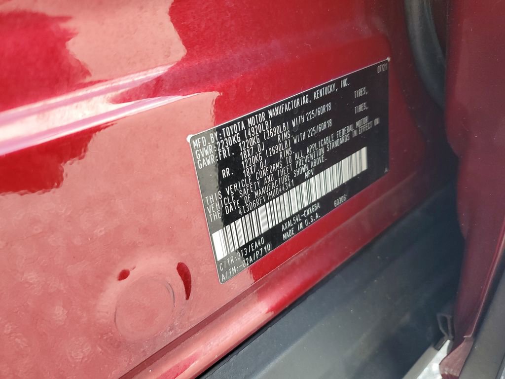 Certified 2021 Toyota RAV4 Limited AWD/4WD image 34