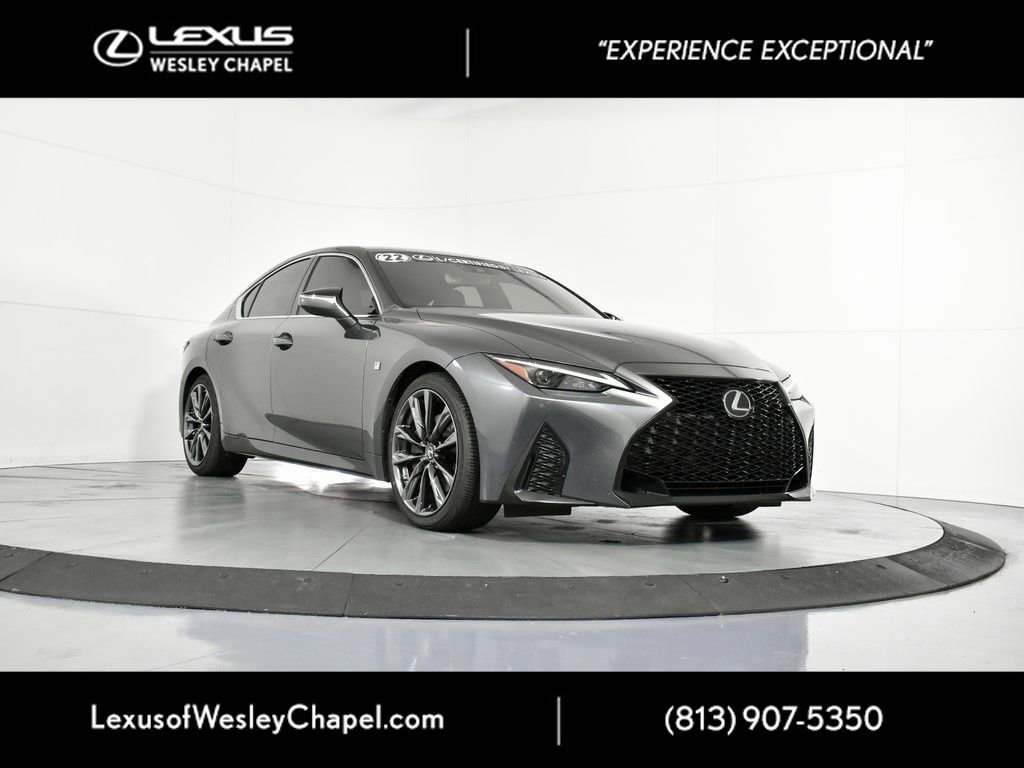 Used 2022 Lexus IS 350 F Sport w/ Navigation Package