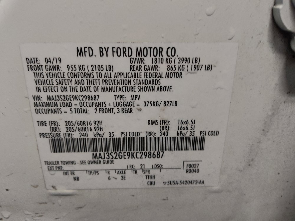 Used 2019 Ford EcoSport SE w/ SE Convenience Package image 33