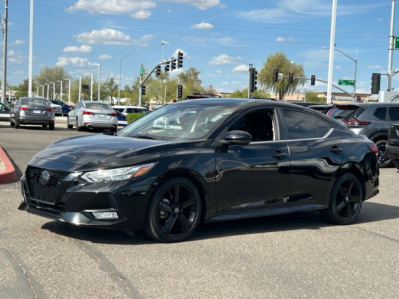 Certified 2023 Nissan Sentra SR w/ Midnight Edition Package FWD image 2