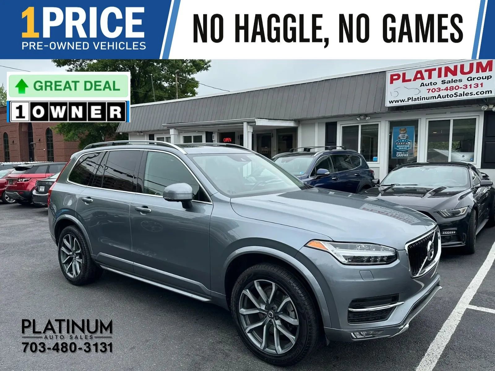 Used 2016 Volvo XC90 T6 Momentum w/ Momentum Plus Package