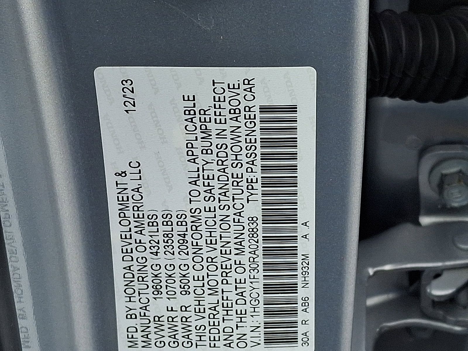 Used 2024 Honda Accord EX image 29