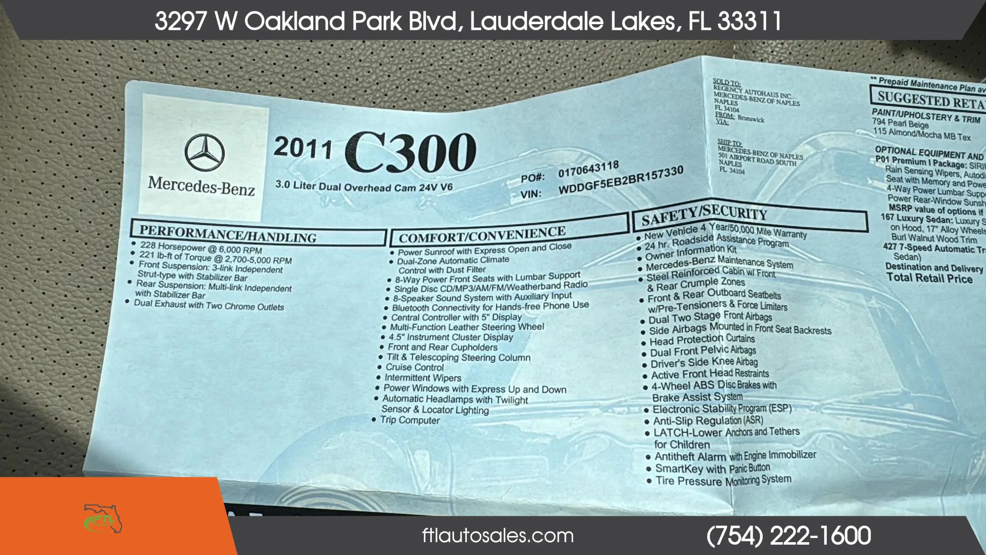 Used 2011 Mercedes-Benz C 300 Sedan image 66
