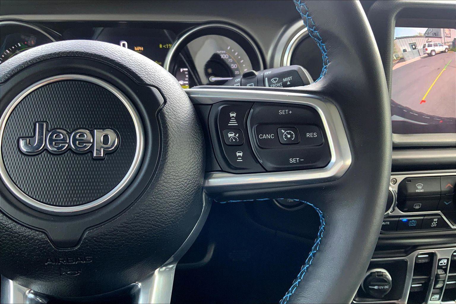 Certified 2022 Jeep Wrangler Unlimited Rubicon 4xe w/ Safety Group image 19