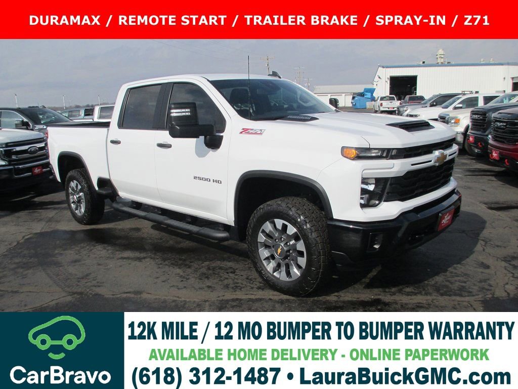 Used 2024 Chevrolet Silverado 2500 Custom w/ Custom Value Package