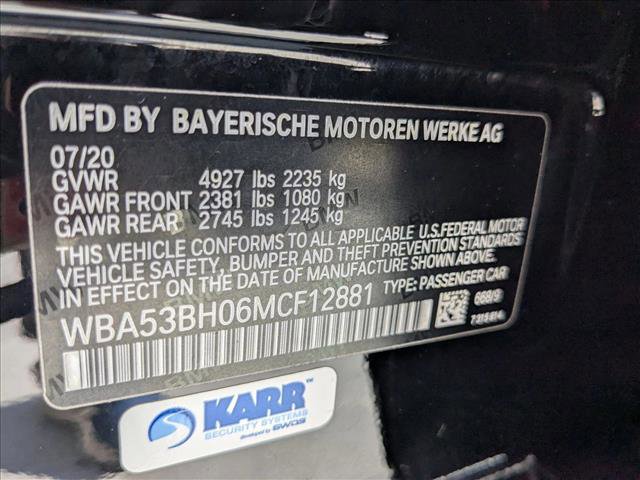 Used 2021 BMW 530i w/ Convenience Package RWD image 20