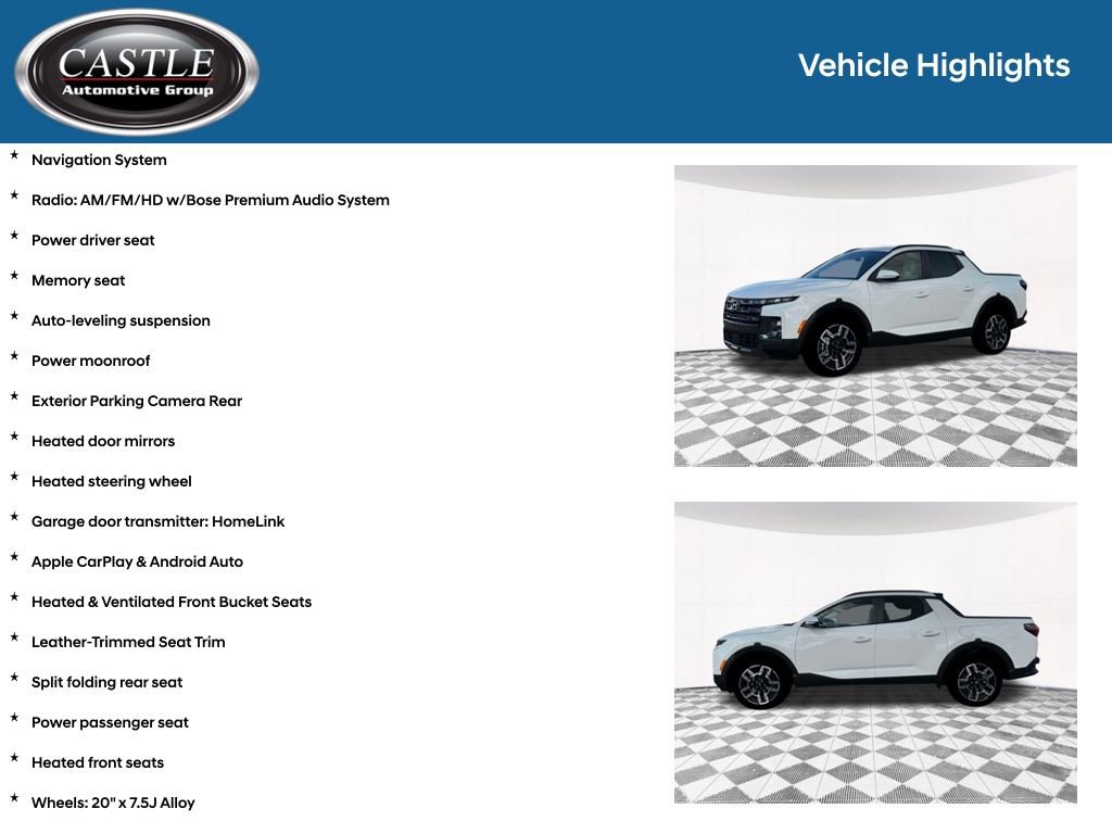 New 2025 Hyundai Santa Cruz Limited image 3