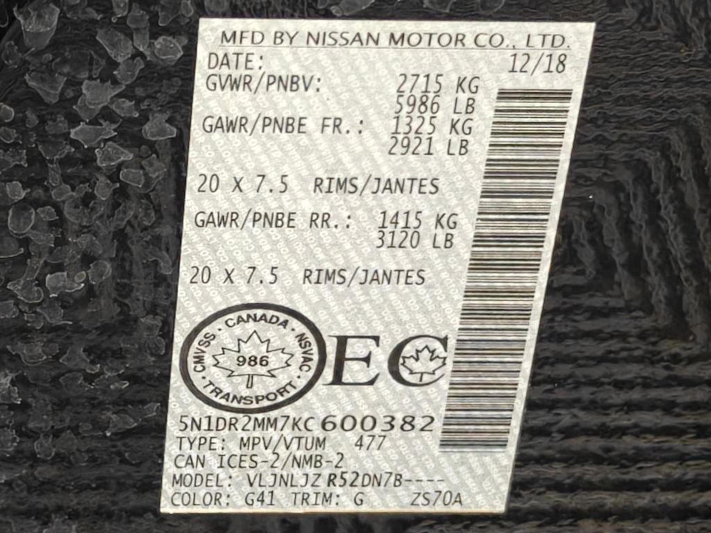 Used 2019 Nissan Pathfinder Platinum AWD/4WD image 67