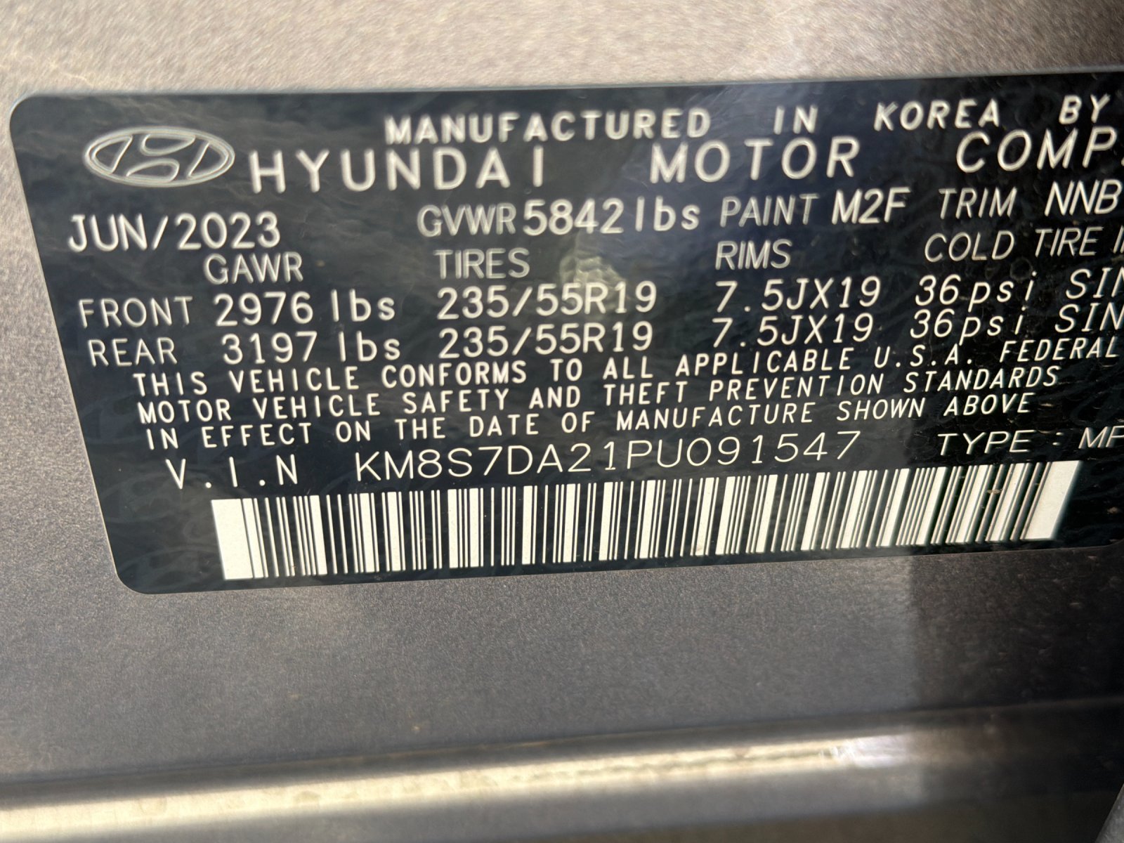 Certified 2023 Hyundai Santa Fe Limited AWD/4WD image 27