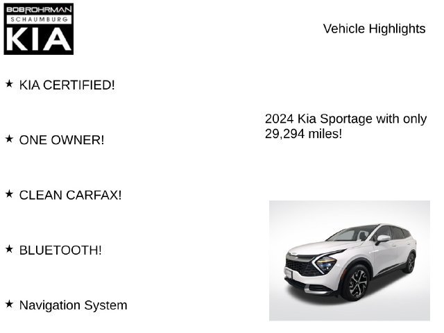 Used 2024 Kia Sportage EX FWD image 7