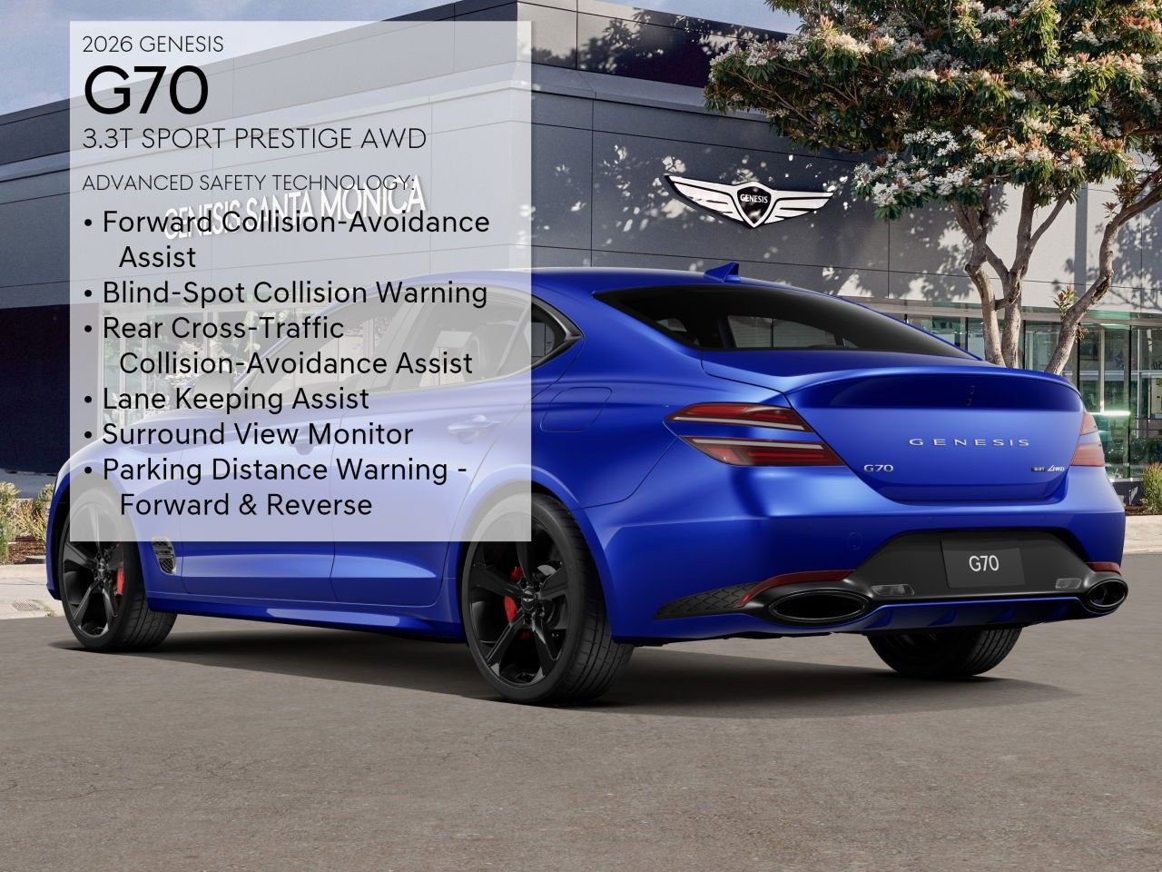 New 2026 Genesis G70 3.3T Sport Prestige image 8