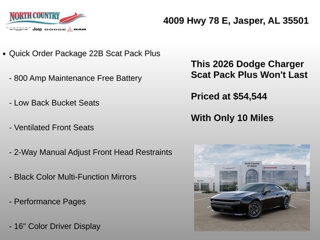 New 2026 Dodge Charger Scat Pack AWD/4WD image 9