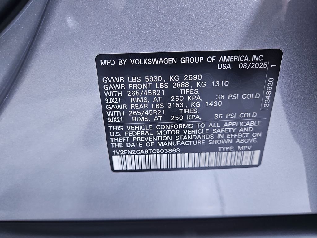 New 2026 Volkswagen Atlas SEL Premium R-Line image 30