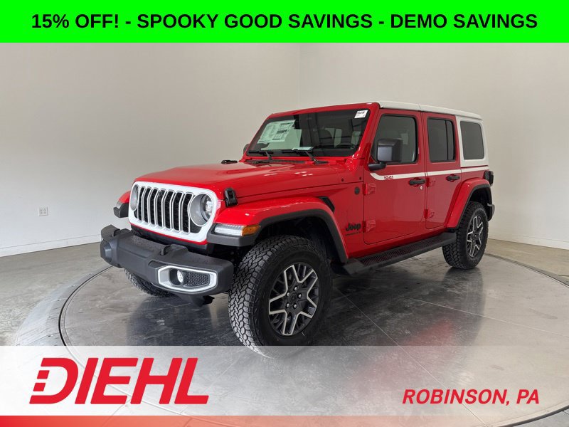 New 2026 Jeep Wrangler Unlimited Sahara w/ Whitecap Package AWD/4WD image 3