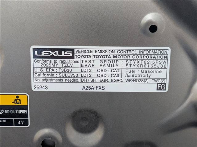 Used 2025 Lexus NX 450h+ F Sport w/ Accessory Package (2T) AWD/4WD image 24