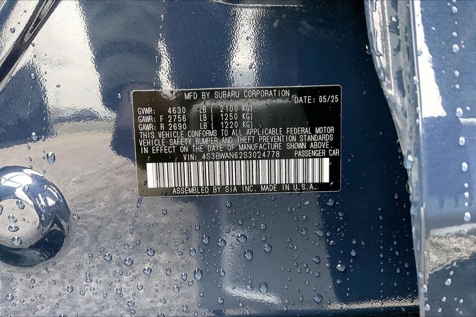 Used 2025 Subaru Legacy Limited image 33
