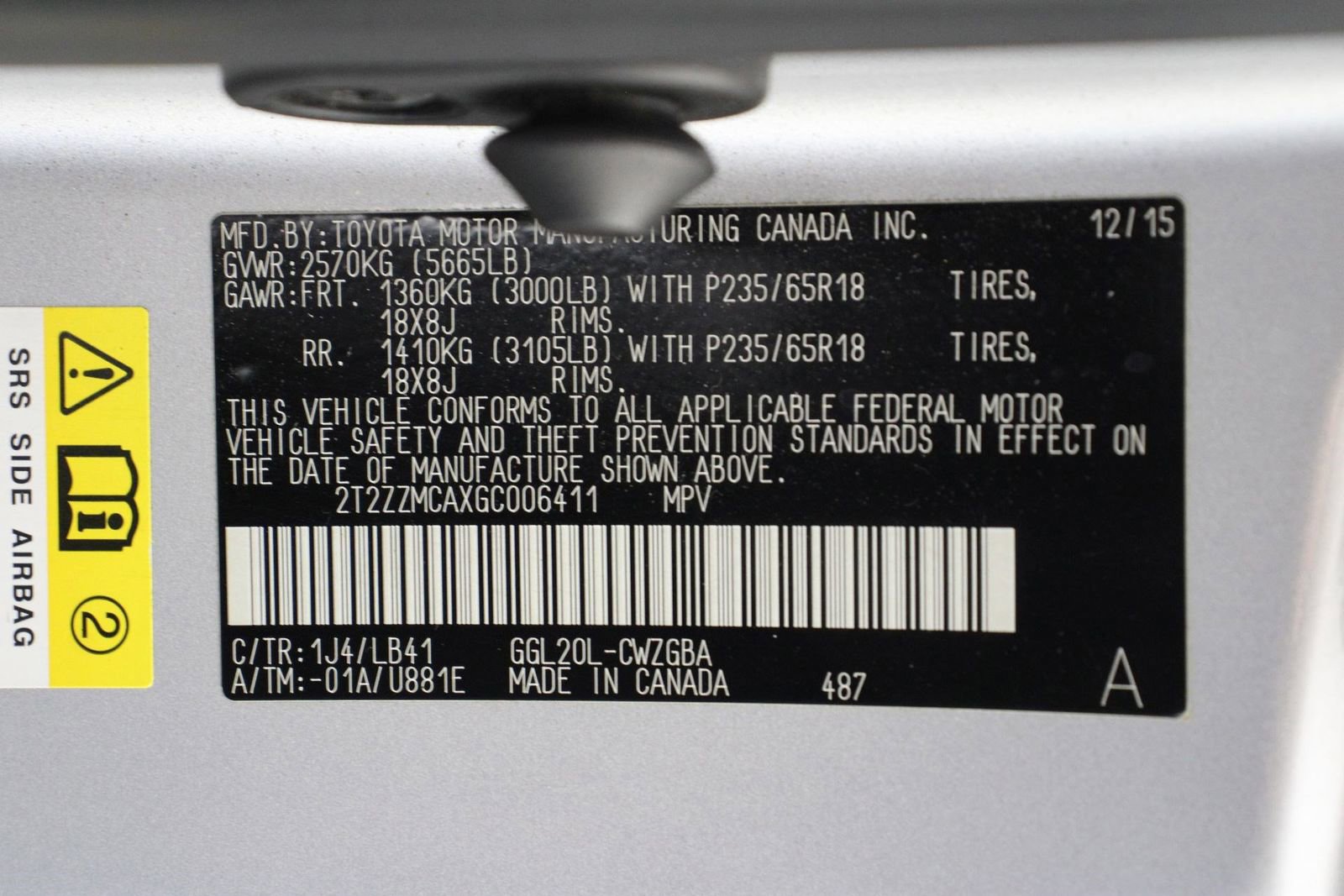 Used 2016 Lexus RX 350 FWD w/ Premium Package image 16