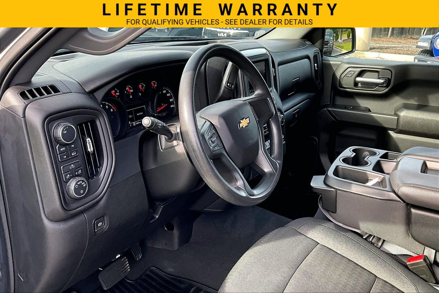 Used 2024 Chevrolet Silverado 1500 Custom w/ Turbomax Blackout Package AWD/4WD image 14