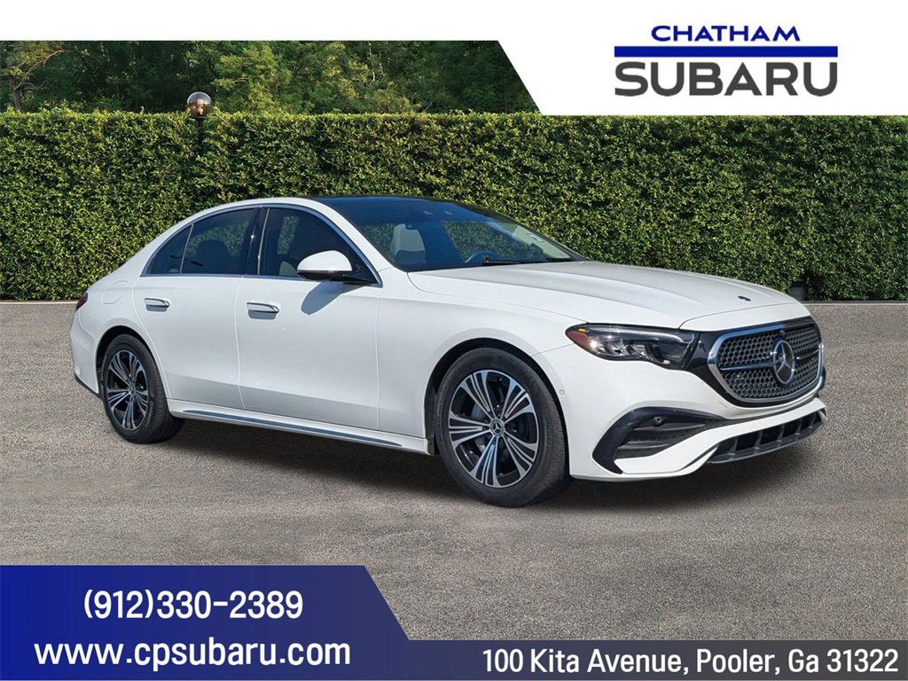 Used 2024 Mercedes-Benz E 350 4MATIC Sedan