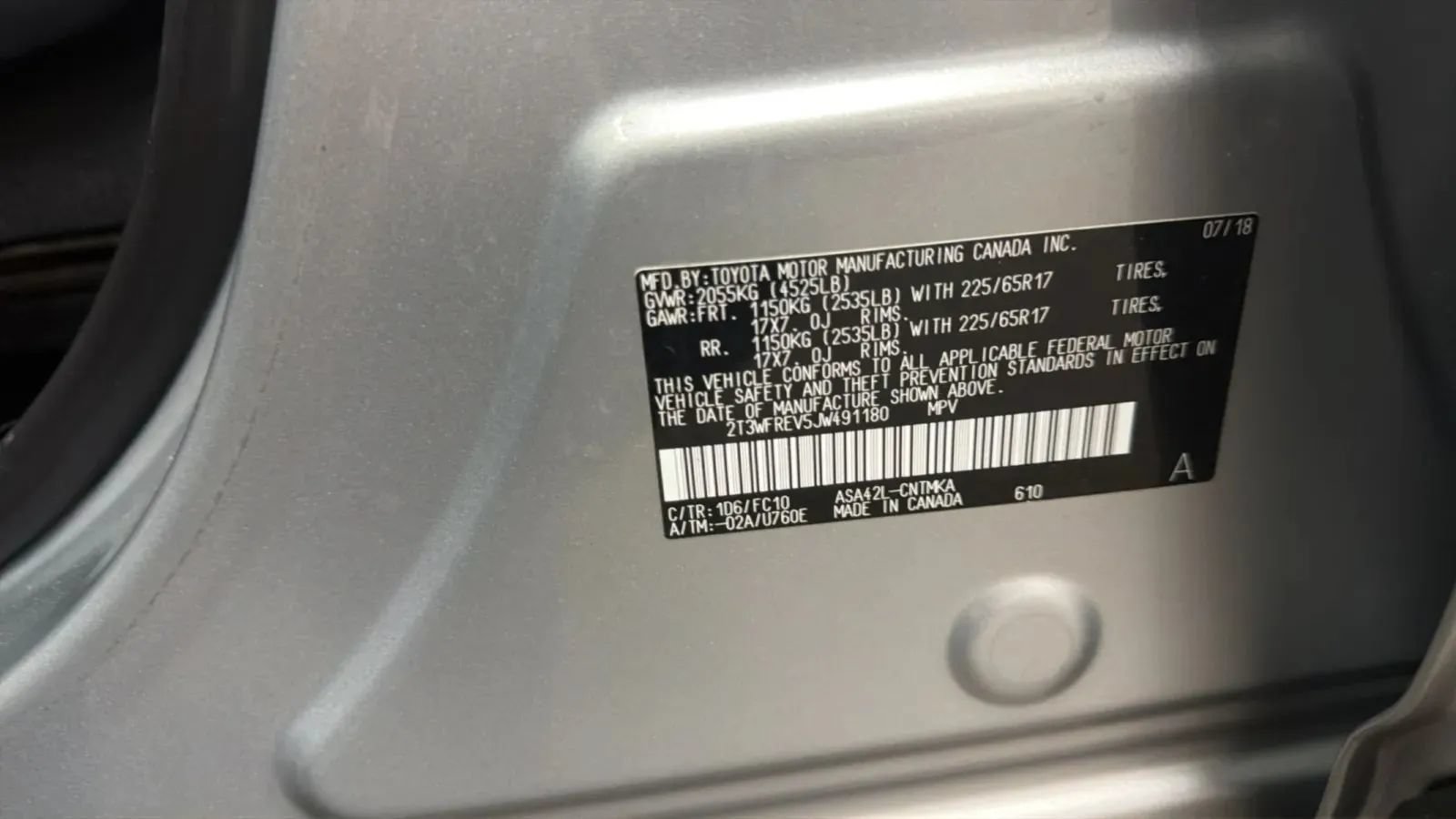 Used 2018 Toyota RAV4 XLE FWD image 23