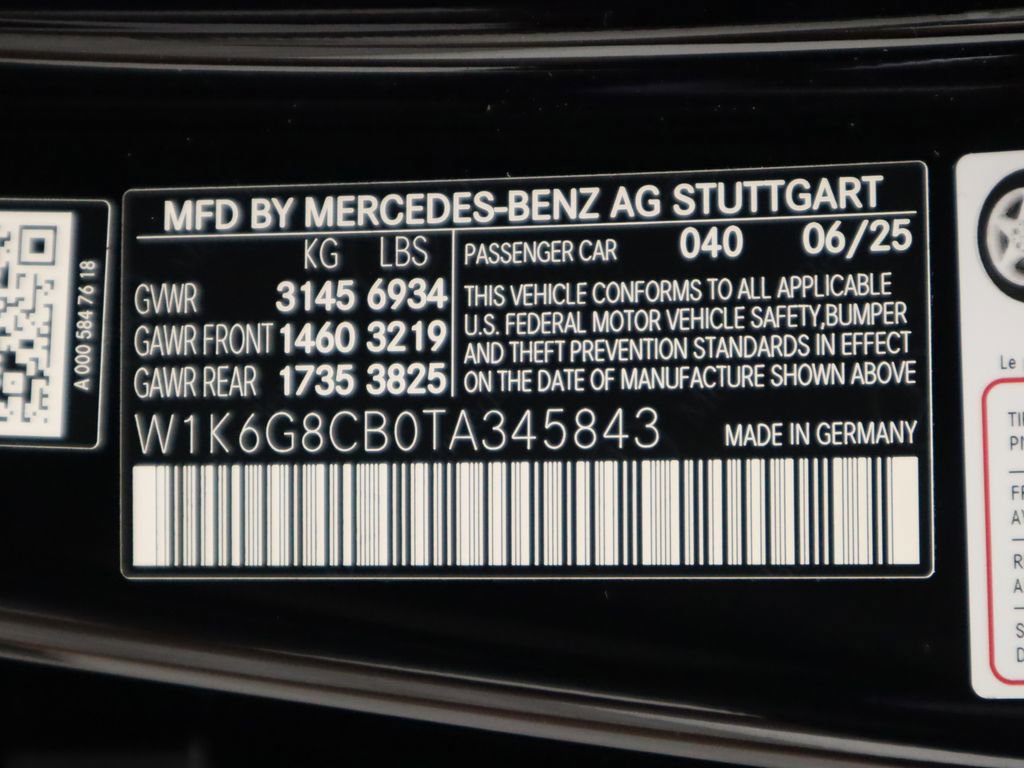 New 2026 Mercedes-Benz S 63 AMG S image 35