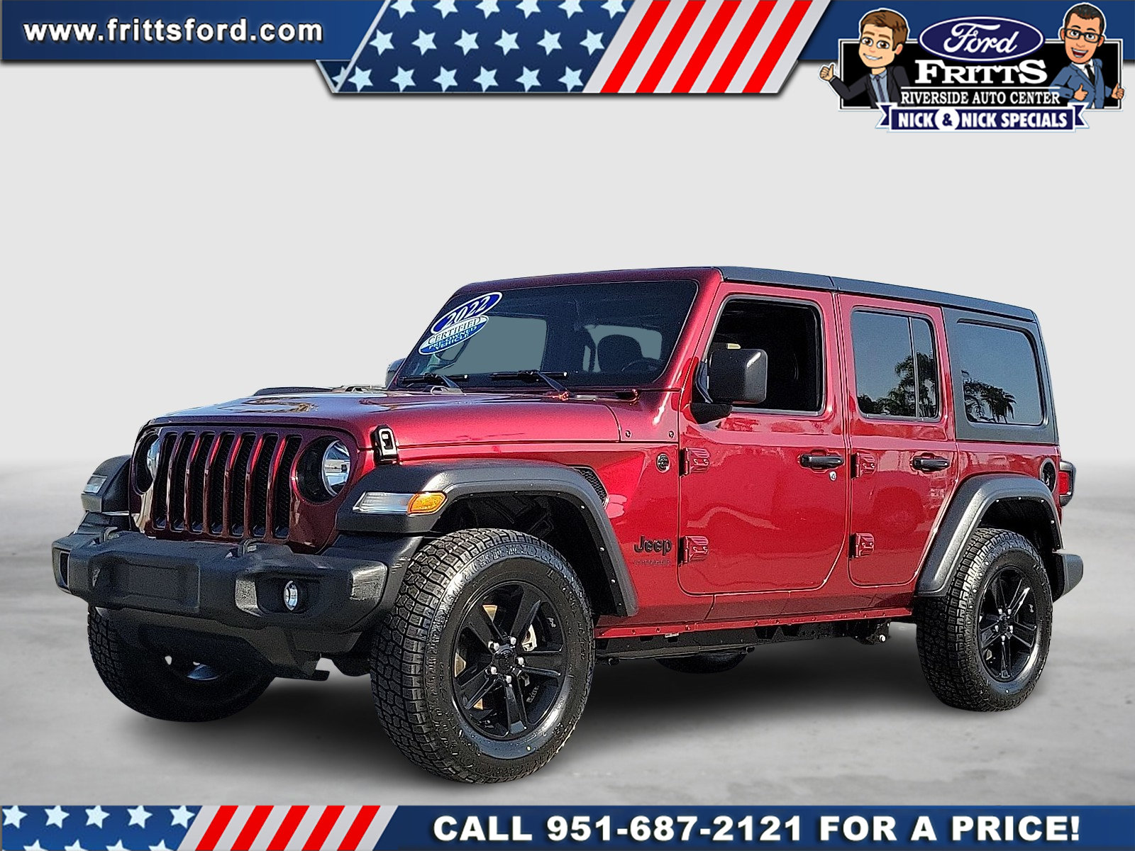 Used 2022 Jeep Wrangler Unlimited Sport AWD/4WD image 1