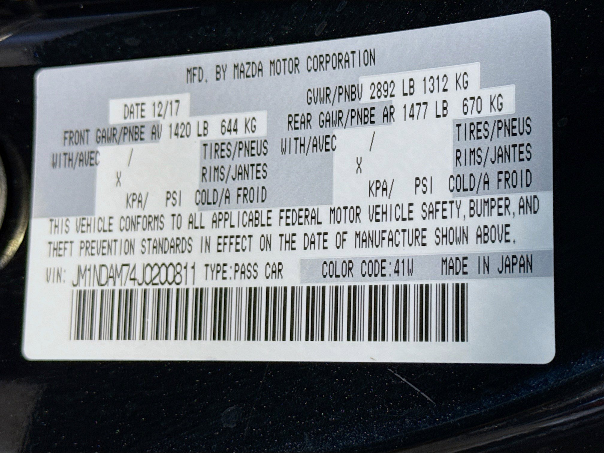 Used 2018 MAZDA MX-5 Miata RF Grand Touring image 25