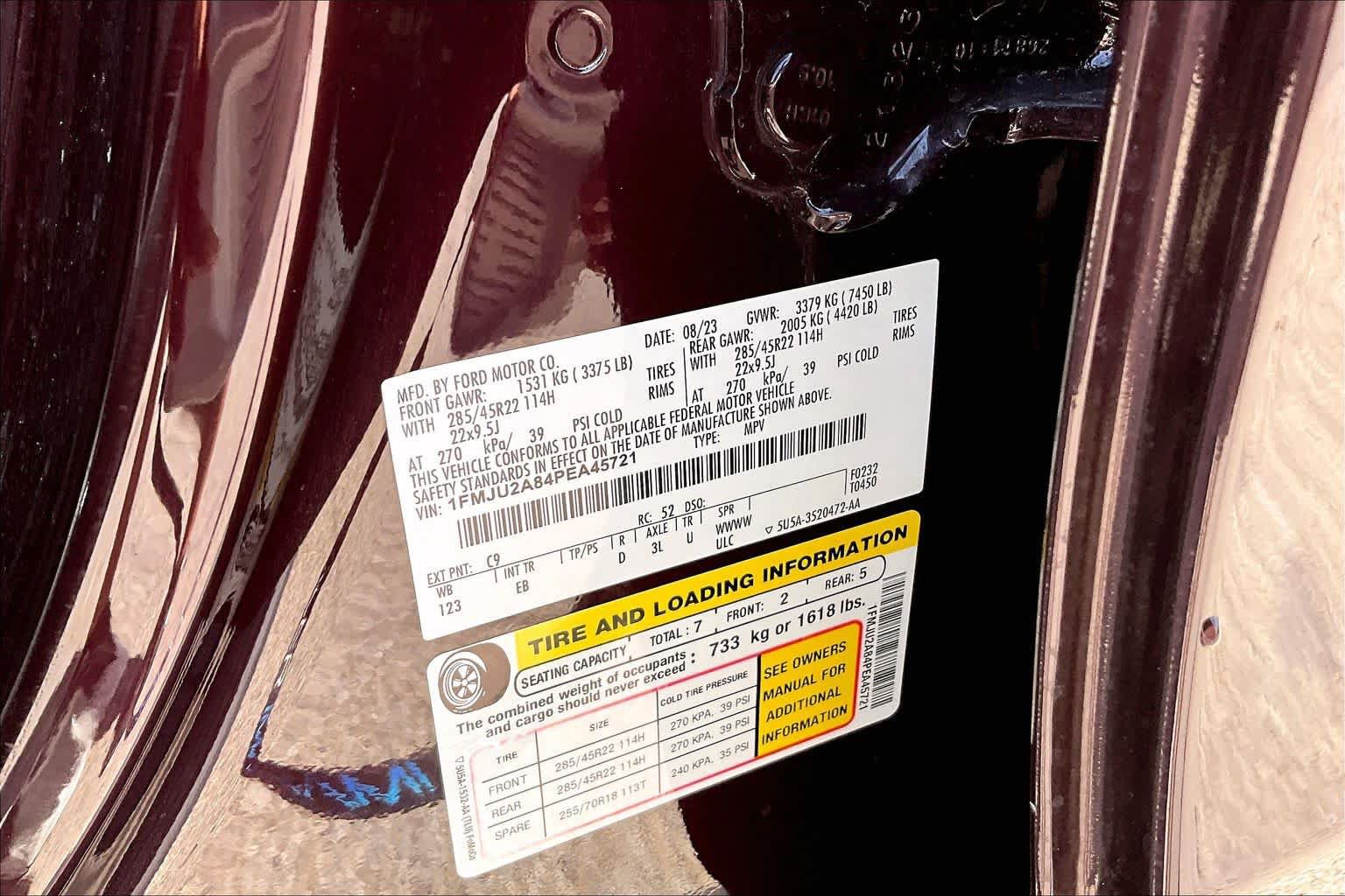 Certified 2023 Ford Expedition Limited AWD/4WD image 34