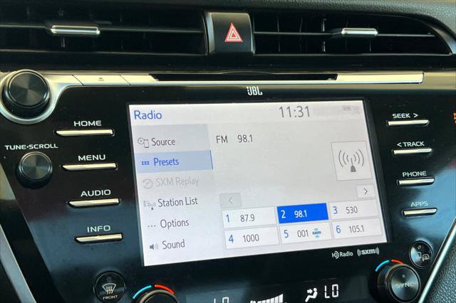 Certified 2018 Toyota Camry XLE w/ Audio Package FWD image 20